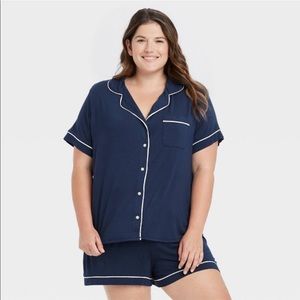 Womens Plus Size Pajama Set size 3x